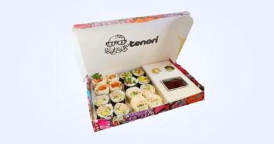 Custom sushi boxes