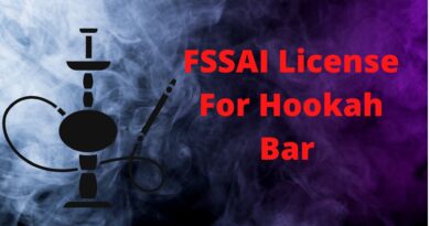 FSSAI License For Hookah Bar