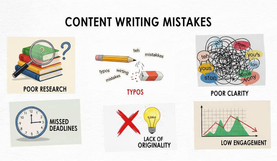 Content Writing Mistakes