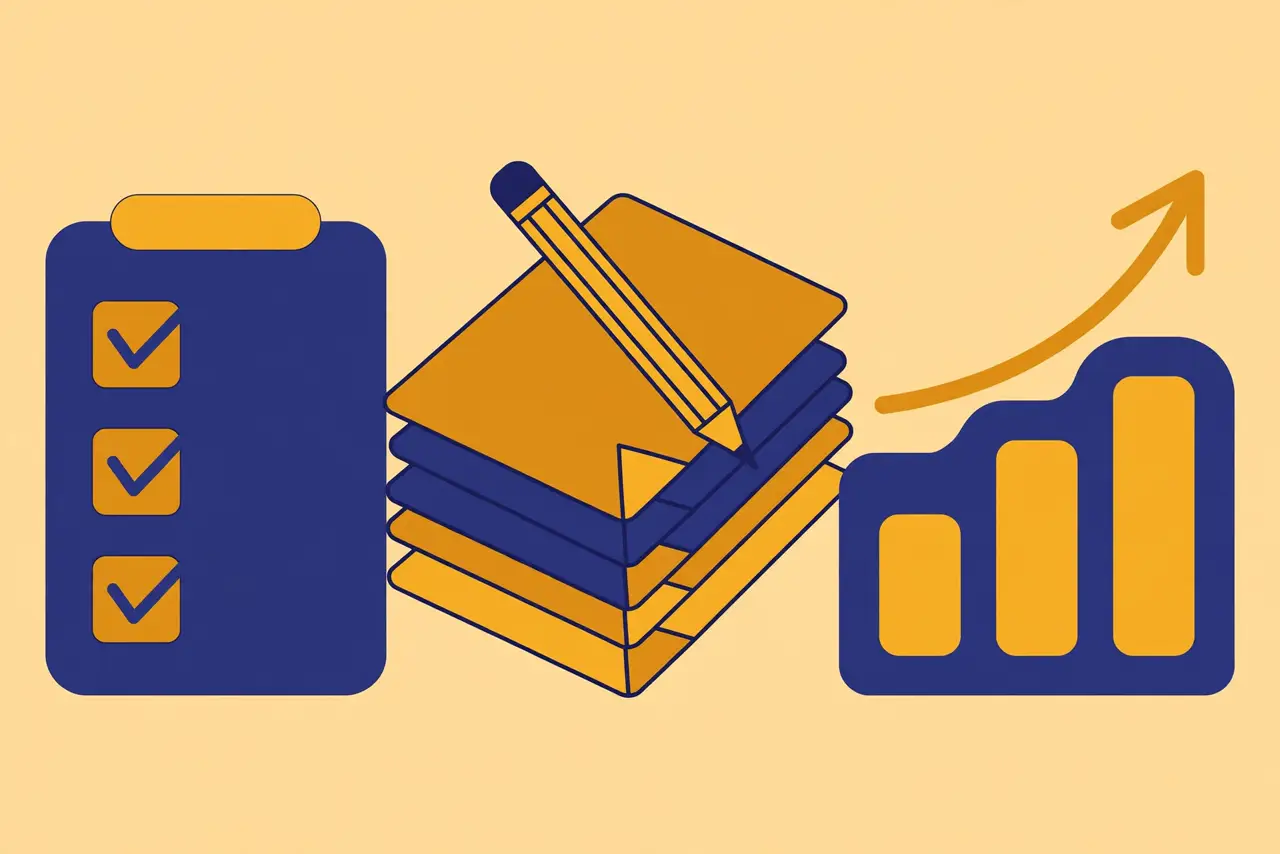 Illustration about blog writing tips for beginners